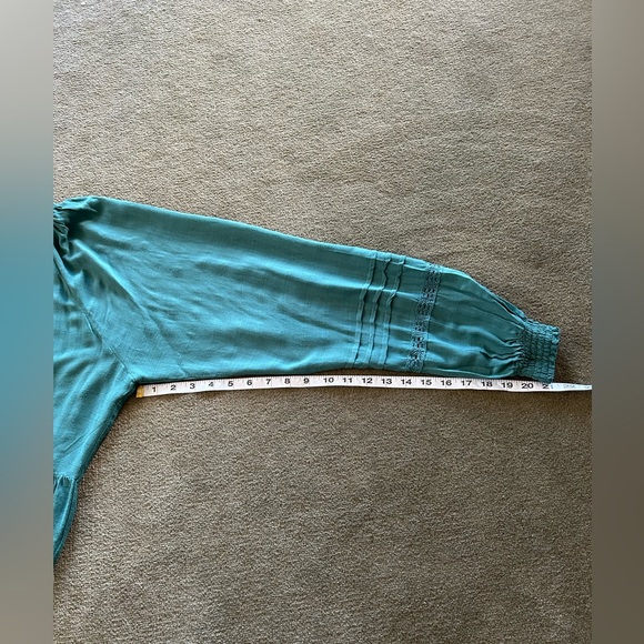 32.KNOX ROSE Women’s V Neck Top Blouse, Long Sleeves.Size M - Picture 15 of 15